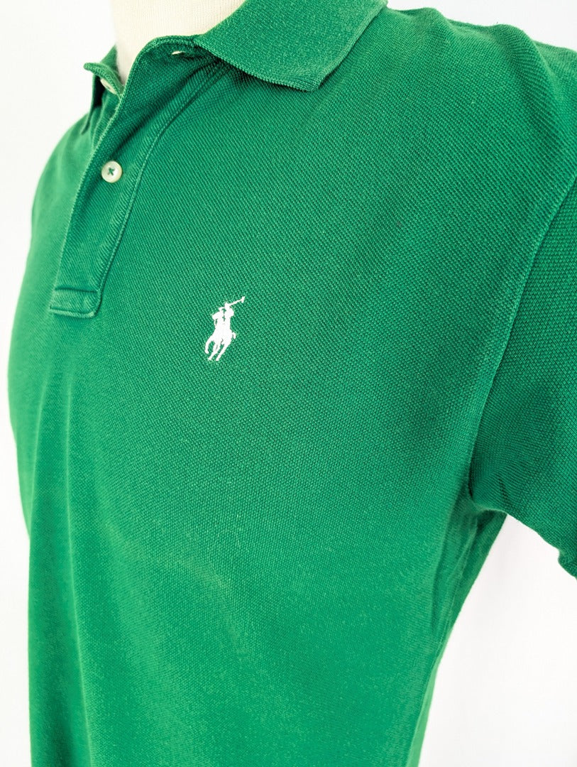 Polo vert Ralph Lauren homme taille S