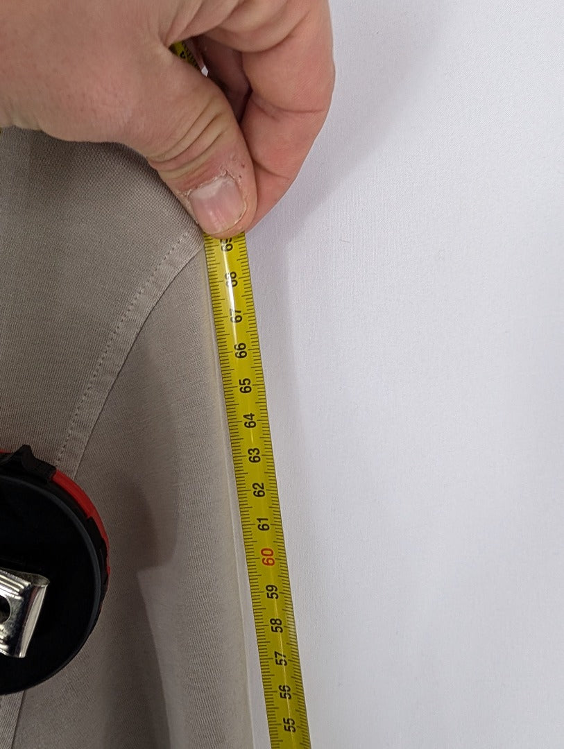 Chemise homme beige Ferrante 100% coton taille 48