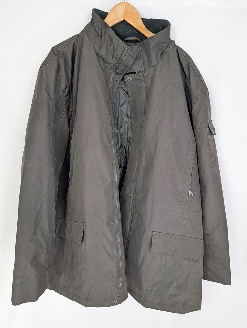 Veste parka homme Atlas Outdoor Xxxl noire