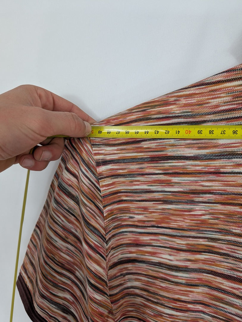 Polo rayé multicolore Montechiarro coton M/50