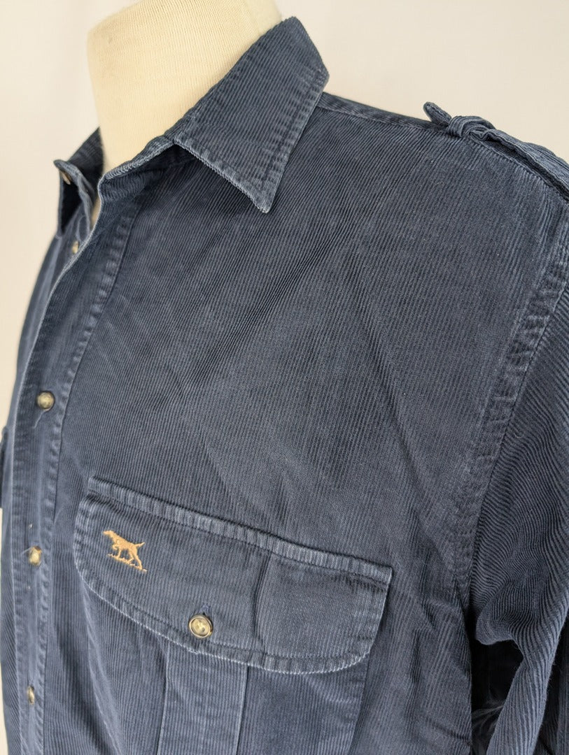 Chemise veste homme Rodd & Gunn bleu marine M