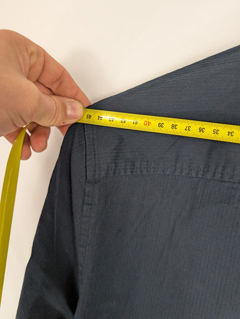 Chemise homme Armani Exchange bleu marine slim L