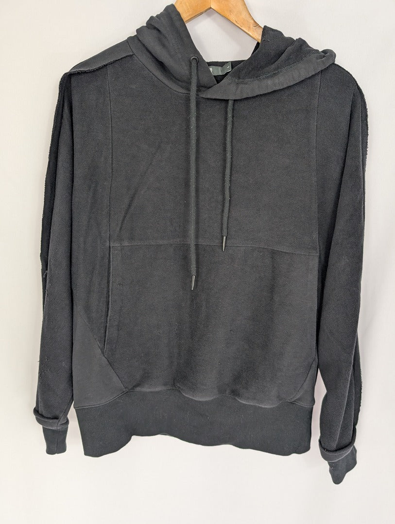 Sweat à capuche noir homme taille L Hodtob