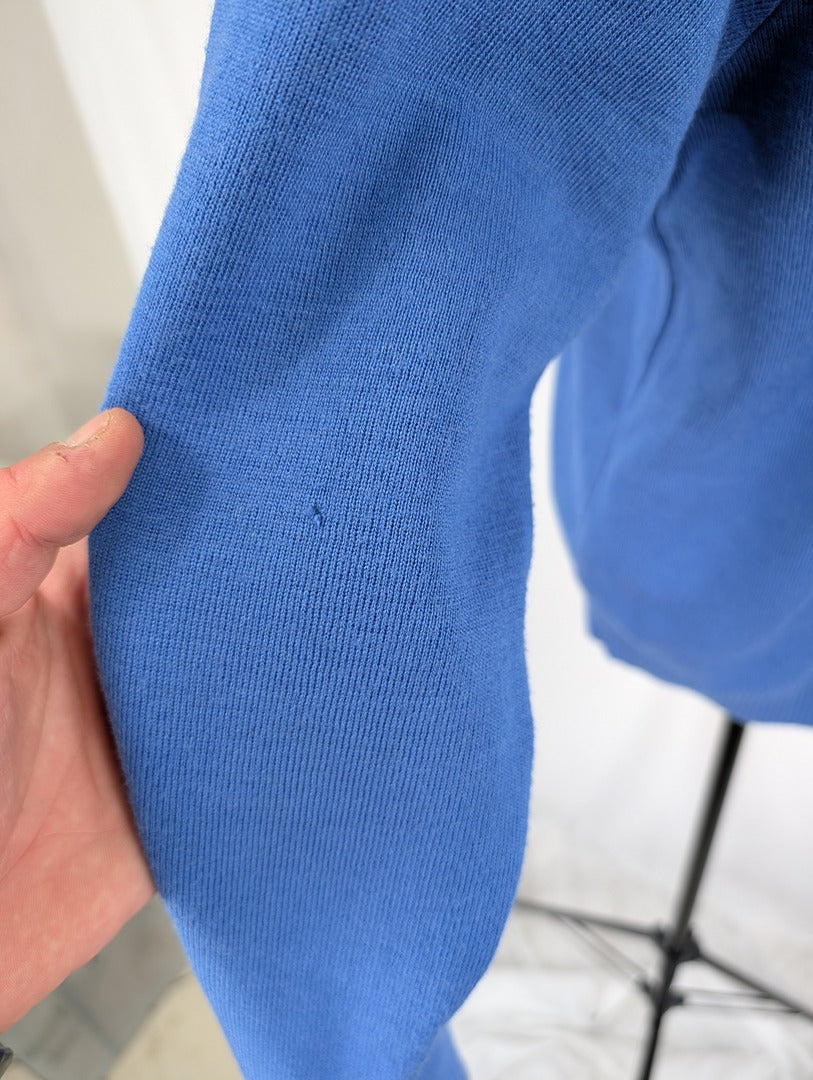 Pull col V bleu Uniforme Prestige taille 44