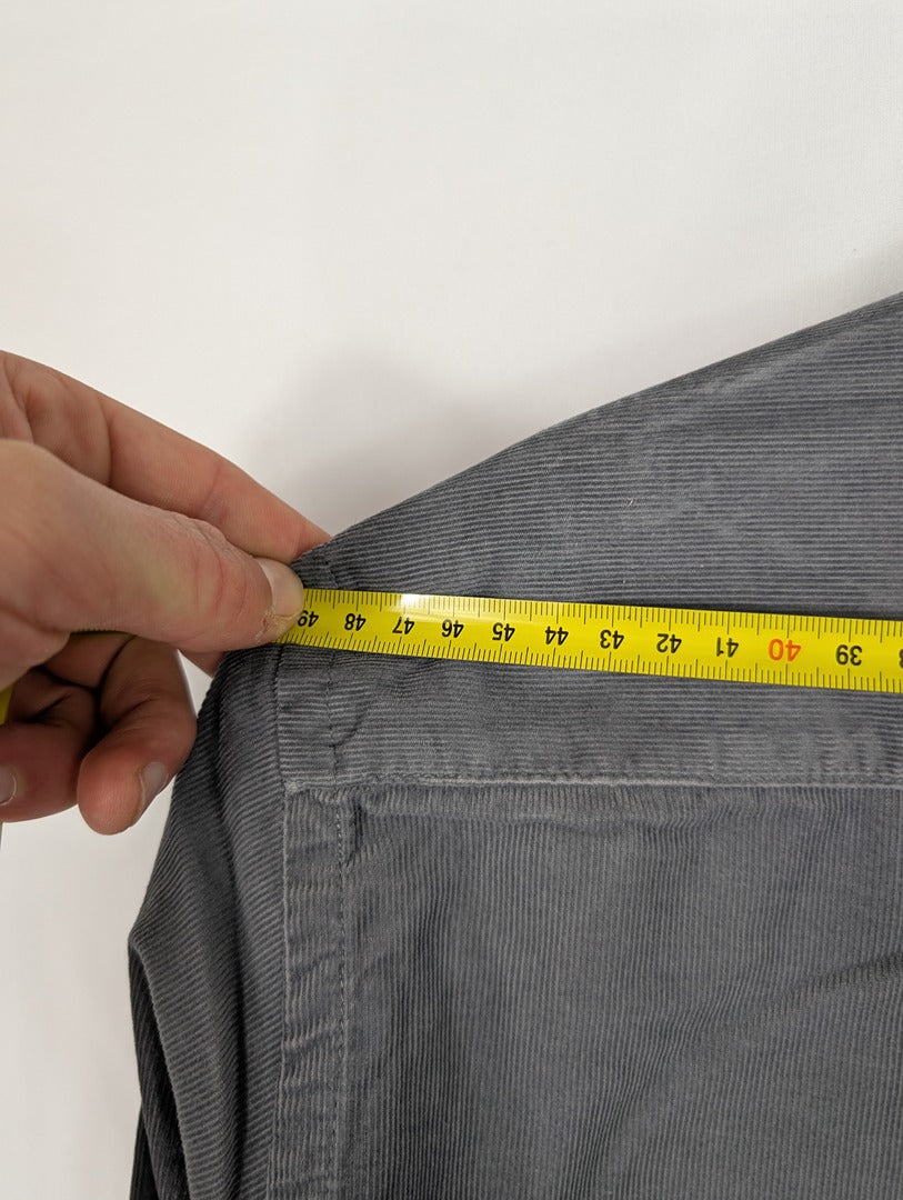 Chemise homme grise en coton Uniqlo taille L