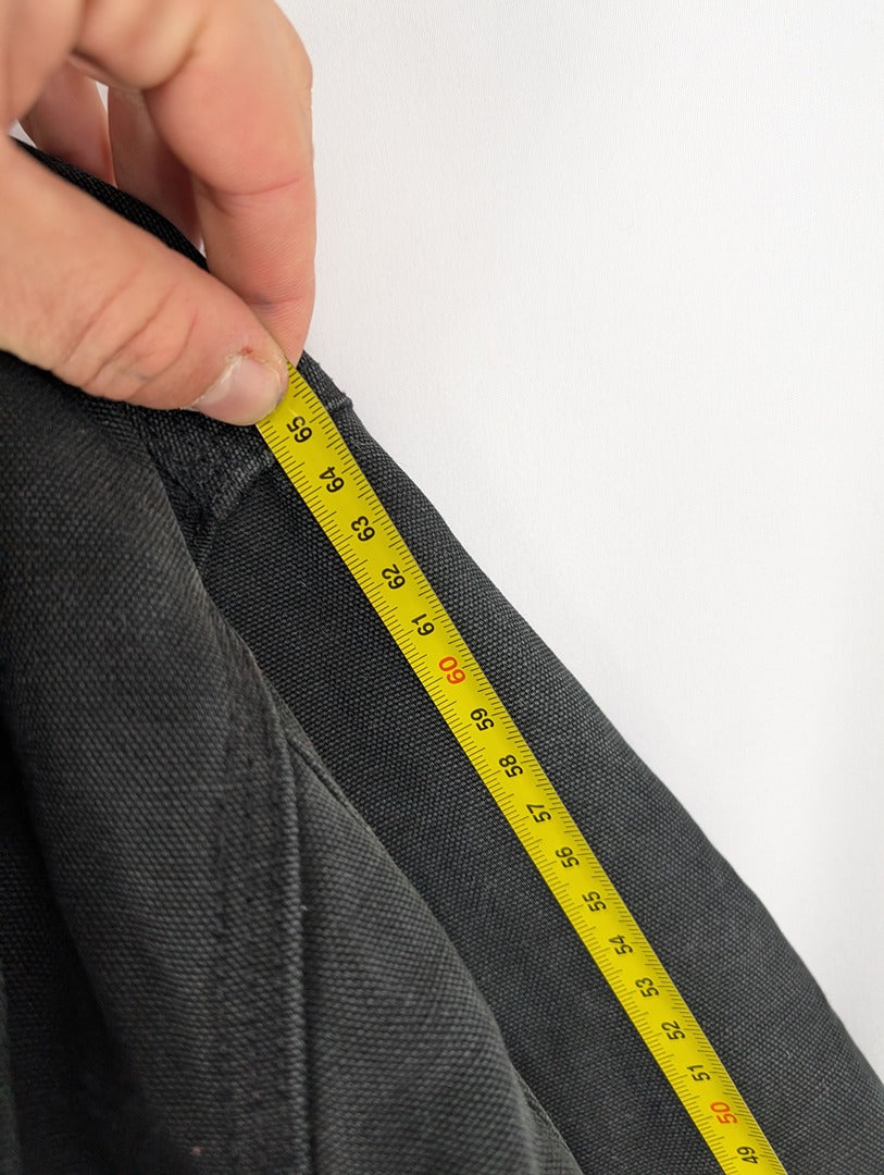 Veste Carhartt noire style shacket homme