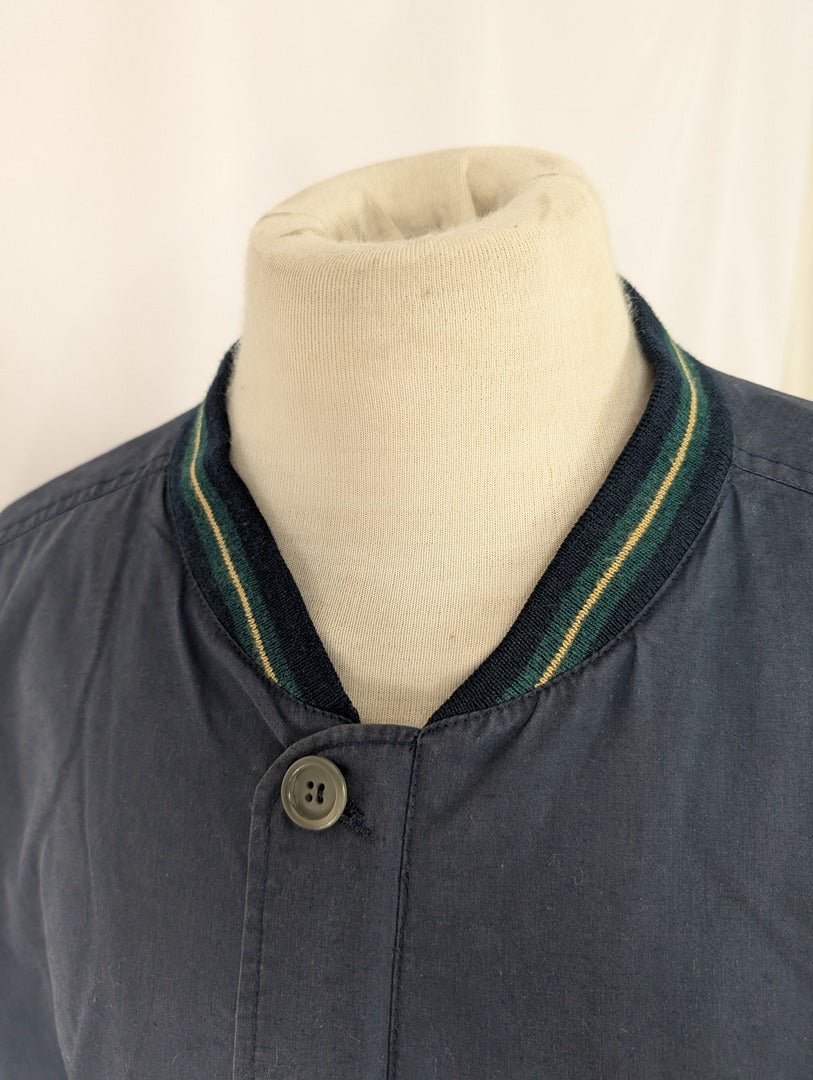 Blouson Teddy Vintage - L - Marine