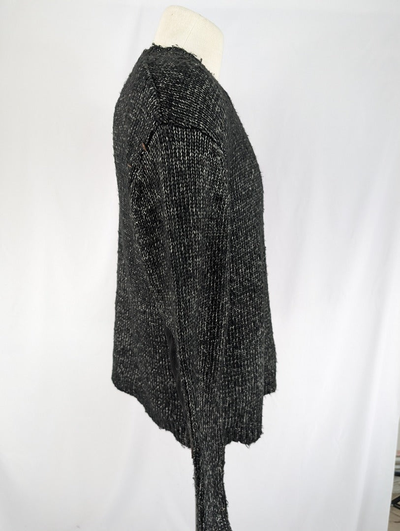 Pull Redskins homme gris chiné taille M