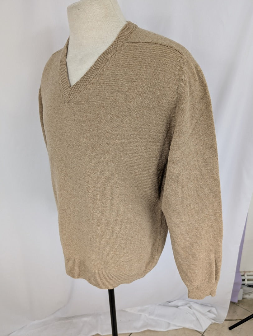 Sweat À Col V Harris Wilson - Xl - Marron