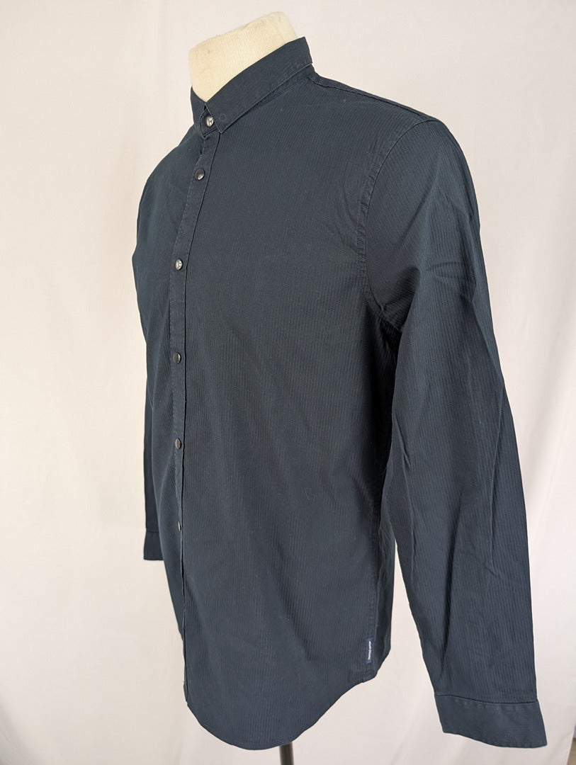 Chemise homme Armani Exchange bleu marine slim L