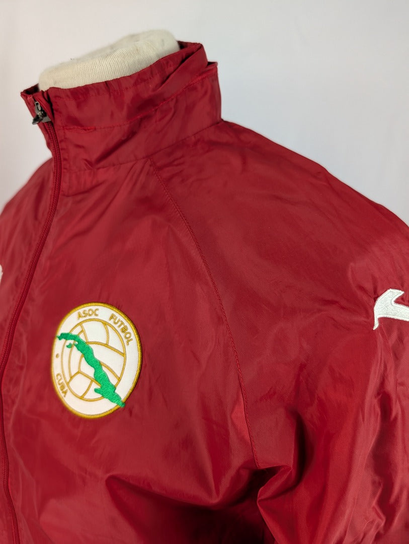 Veste coupe-vent rouge Joma Asoc Futbol Cuba S