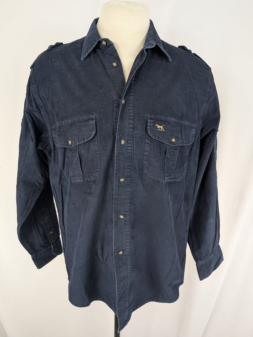 Chemise veste homme Rodd & Gunn bleu marine M