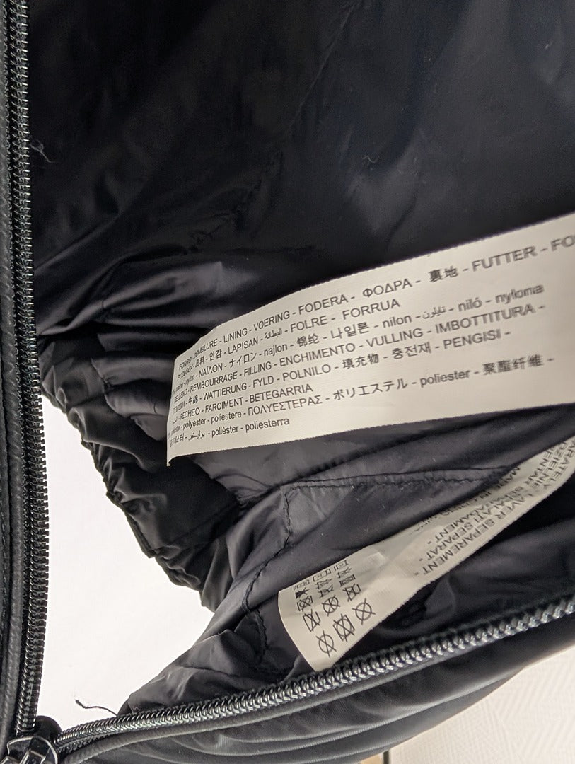 Veste matelassée noire Zara femme taille S