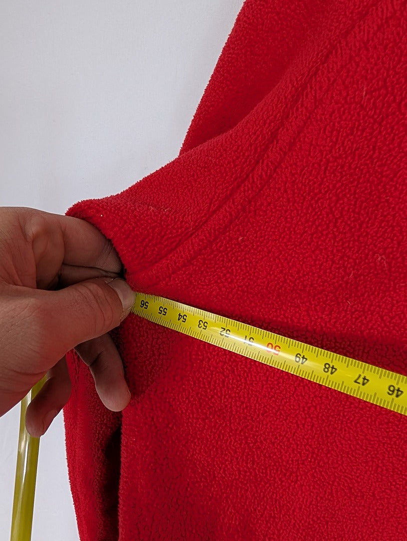 Veste polaire rouge Quechua taille M