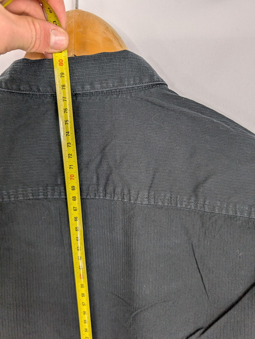 Chemise noire Armani Exchange homme taille L