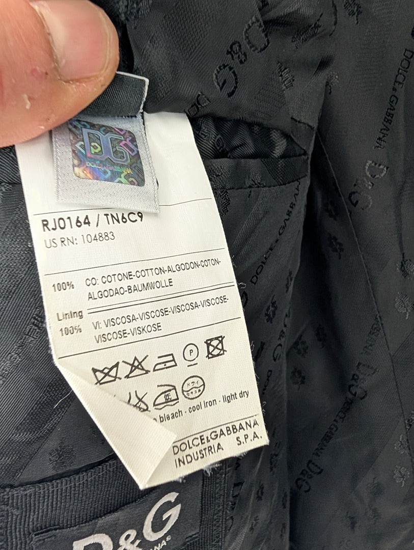 Bomber homme D&g - 48 - Noir - État : Excellent