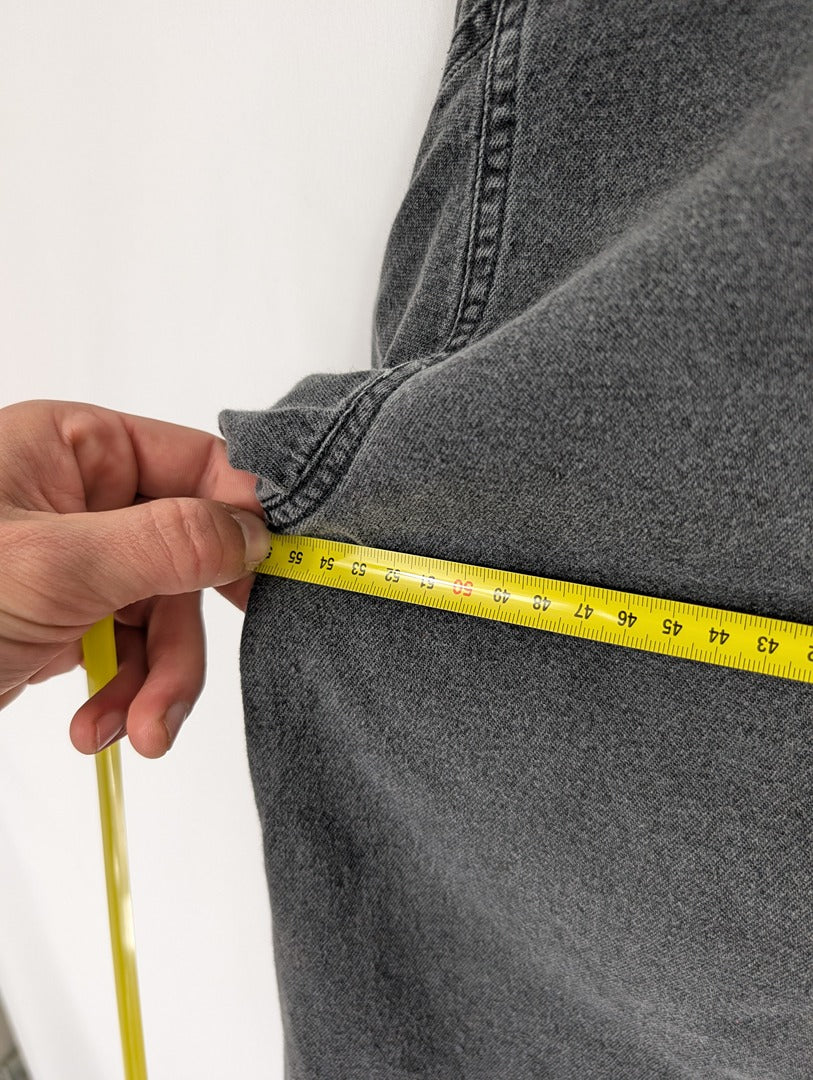 Chemise Levi's en denim gris taille L coton