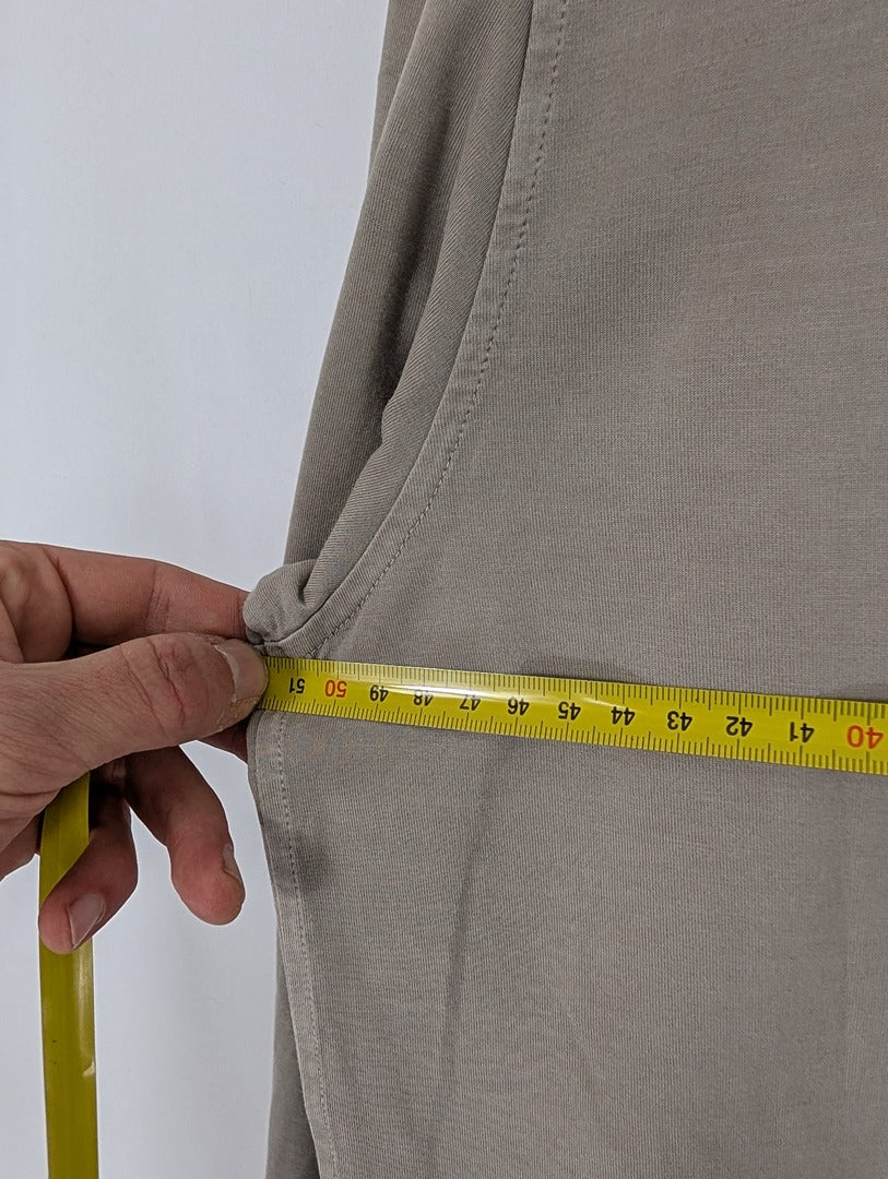 Chemise homme beige Ferrante 100% coton taille 48