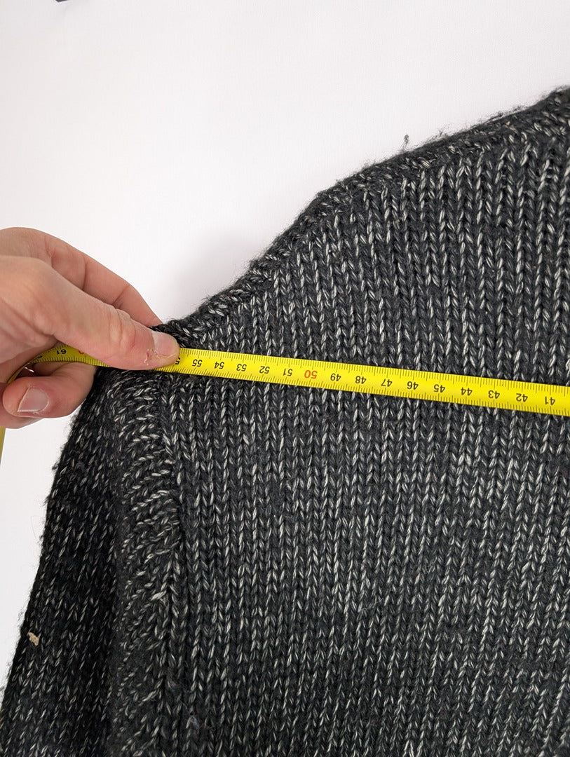 Pull Redskins homme gris chiné taille M