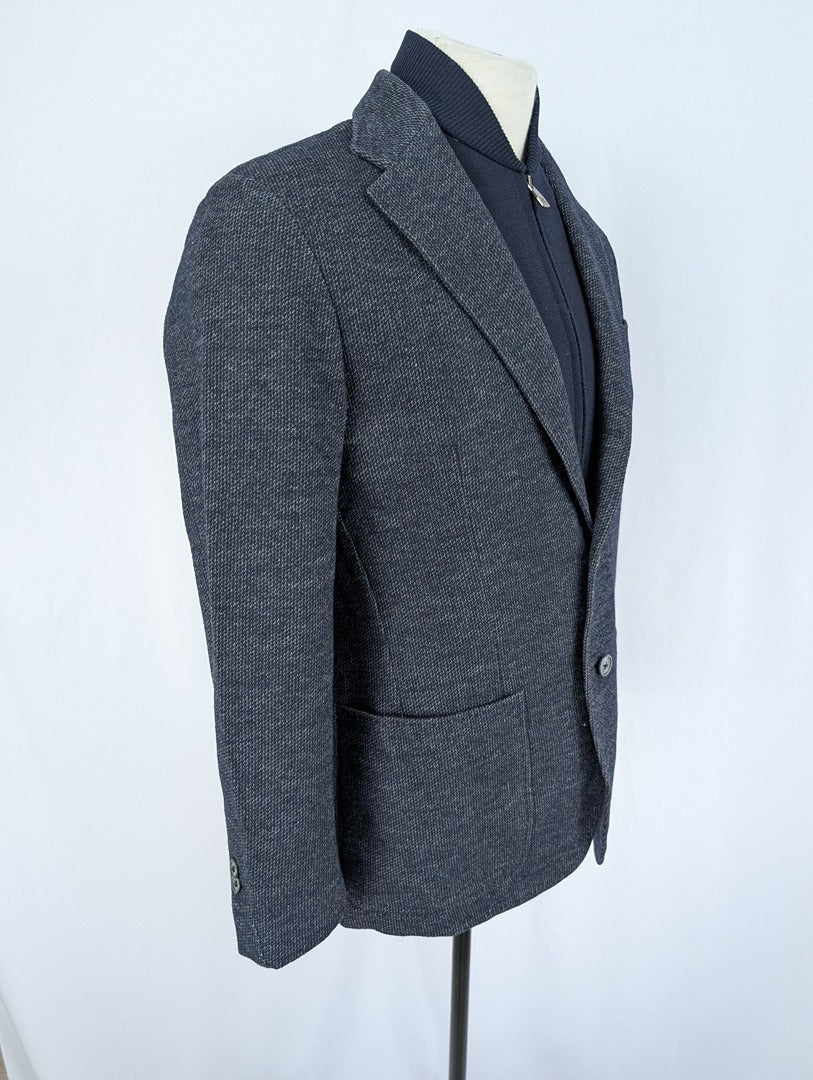 Veste homme Corneliani Id laine mérinos bleu