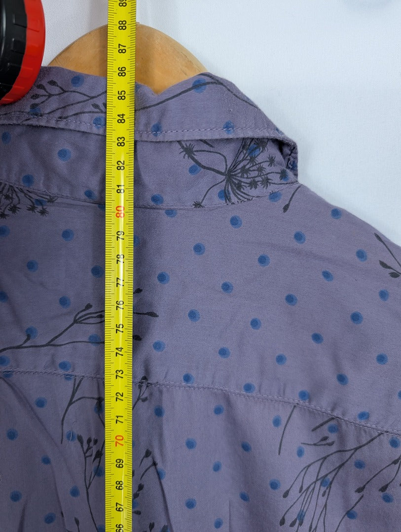 Chemise homme imprimée violette Europann taille L