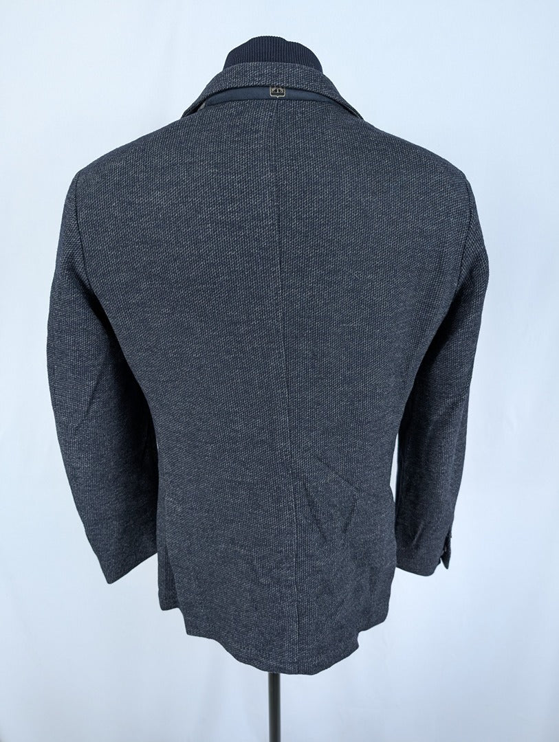 Veste homme Corneliani Id laine mérinos bleu