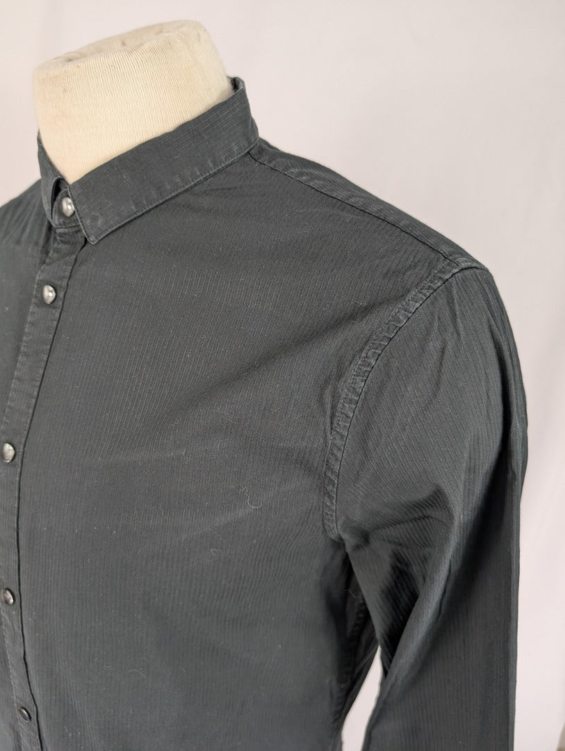 Chemise noire Armani Exchange homme taille L