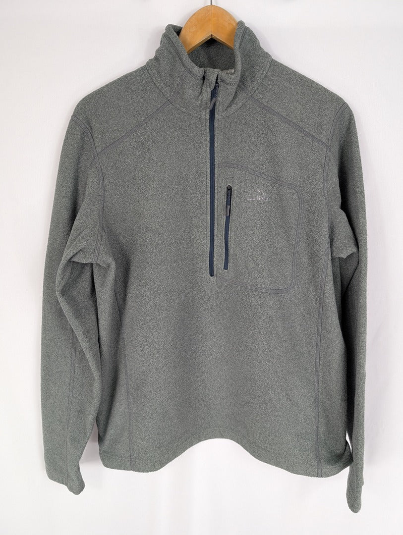 L.l.bean Veste polaire grise homme M