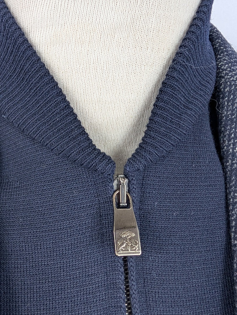 Veste homme Corneliani Id laine mérinos bleu