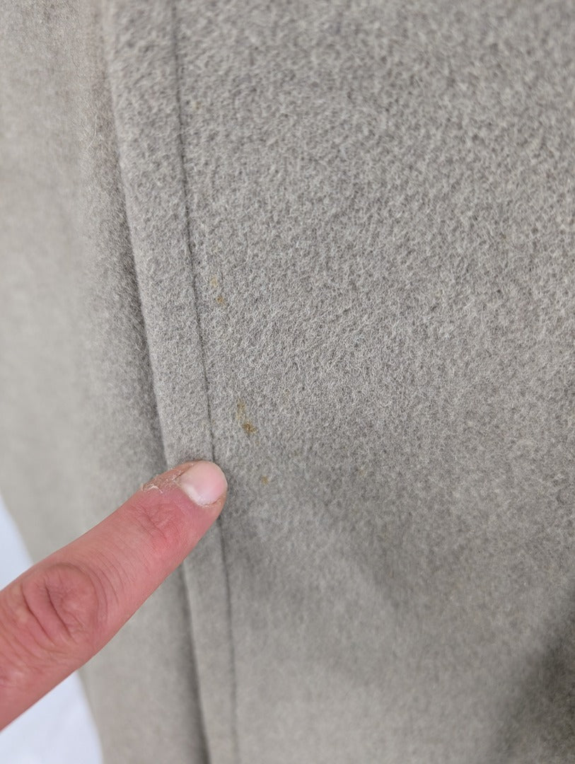 Manteau long en laine Hugo Boss beige