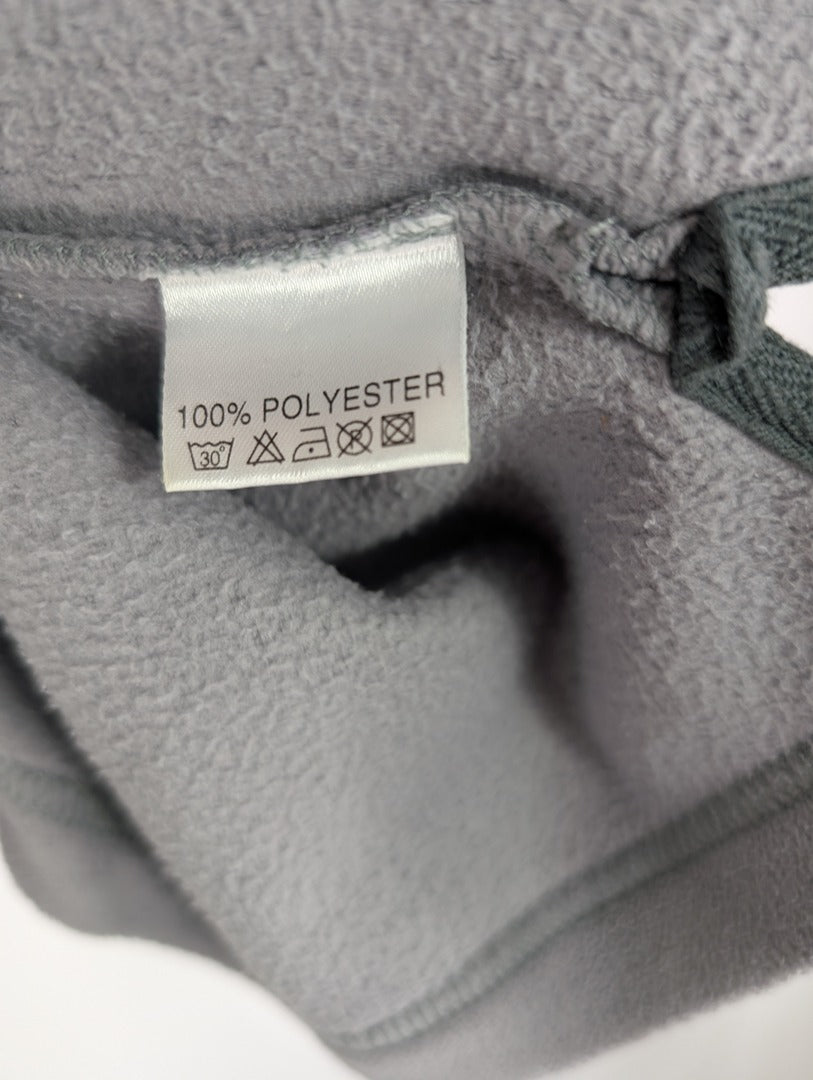 Pull Ras De Cou Schott Polaire Gris Homme L