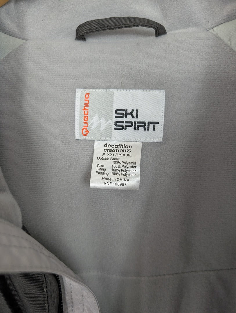 Veste De Ski Quechua Homme Xxl Grise