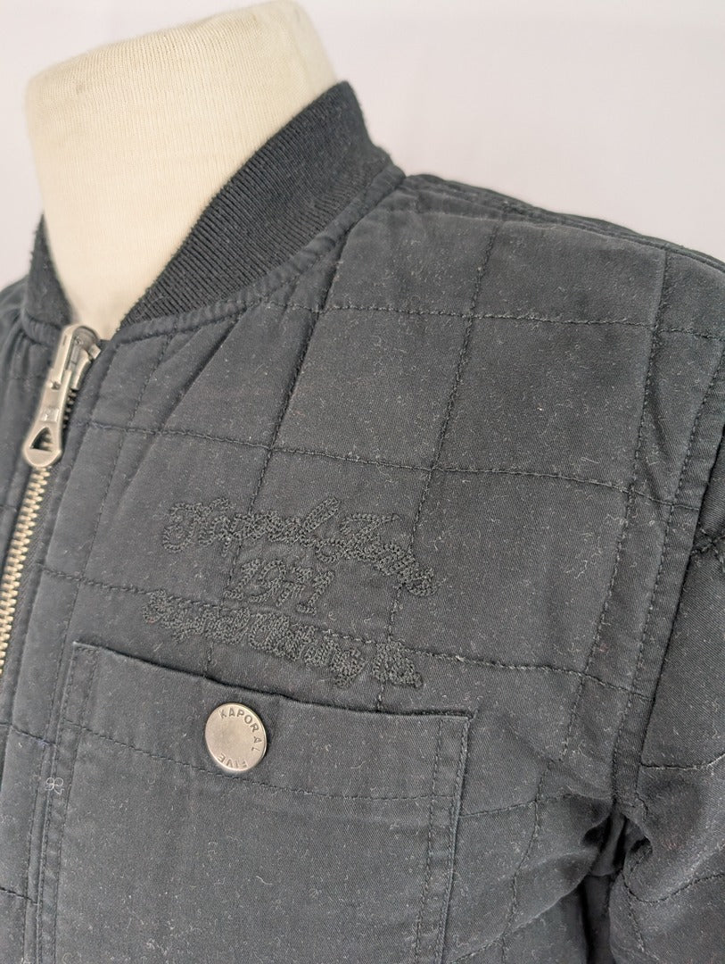 Veste matelassée noire Kaporal homme taille M