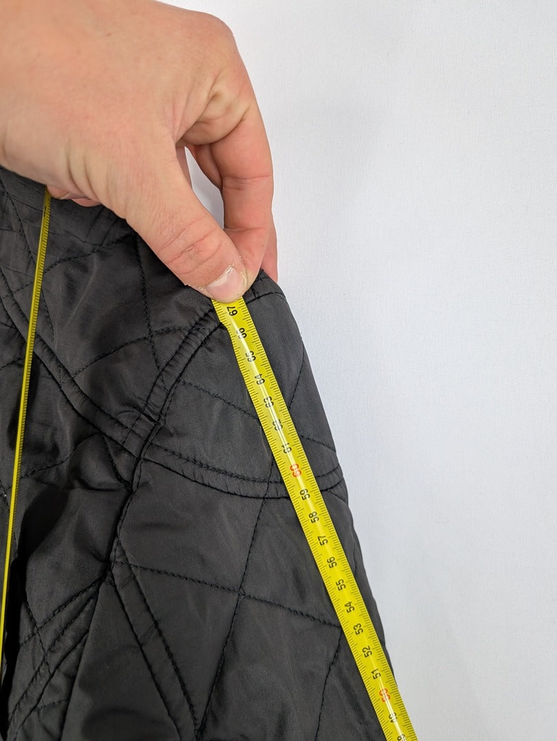 Veste matelassée noire Zara Man Basic M