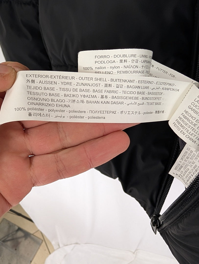 Veste matelassée noire Zara femme taille S