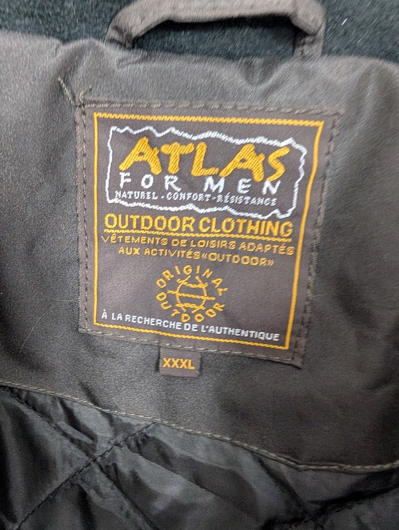 Veste parka homme Atlas Outdoor Xxxl noire