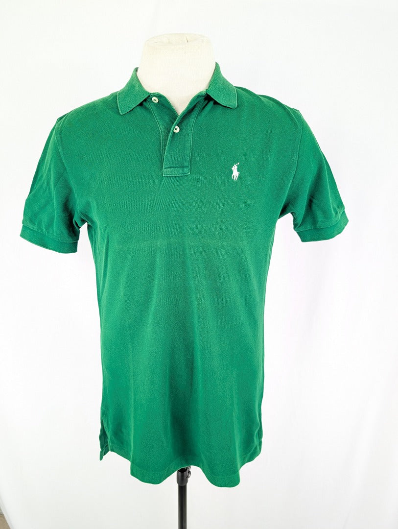 Polo vert Ralph Lauren homme taille S