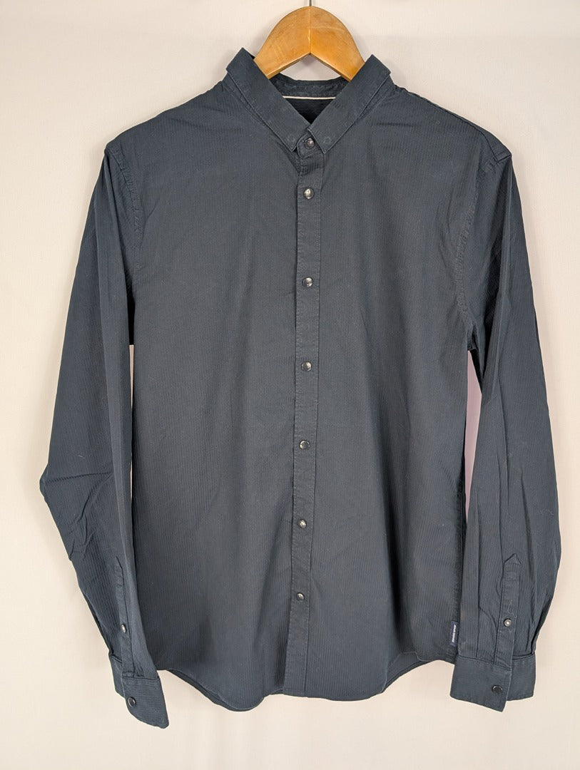 Chemise homme Armani Exchange bleu marine slim L