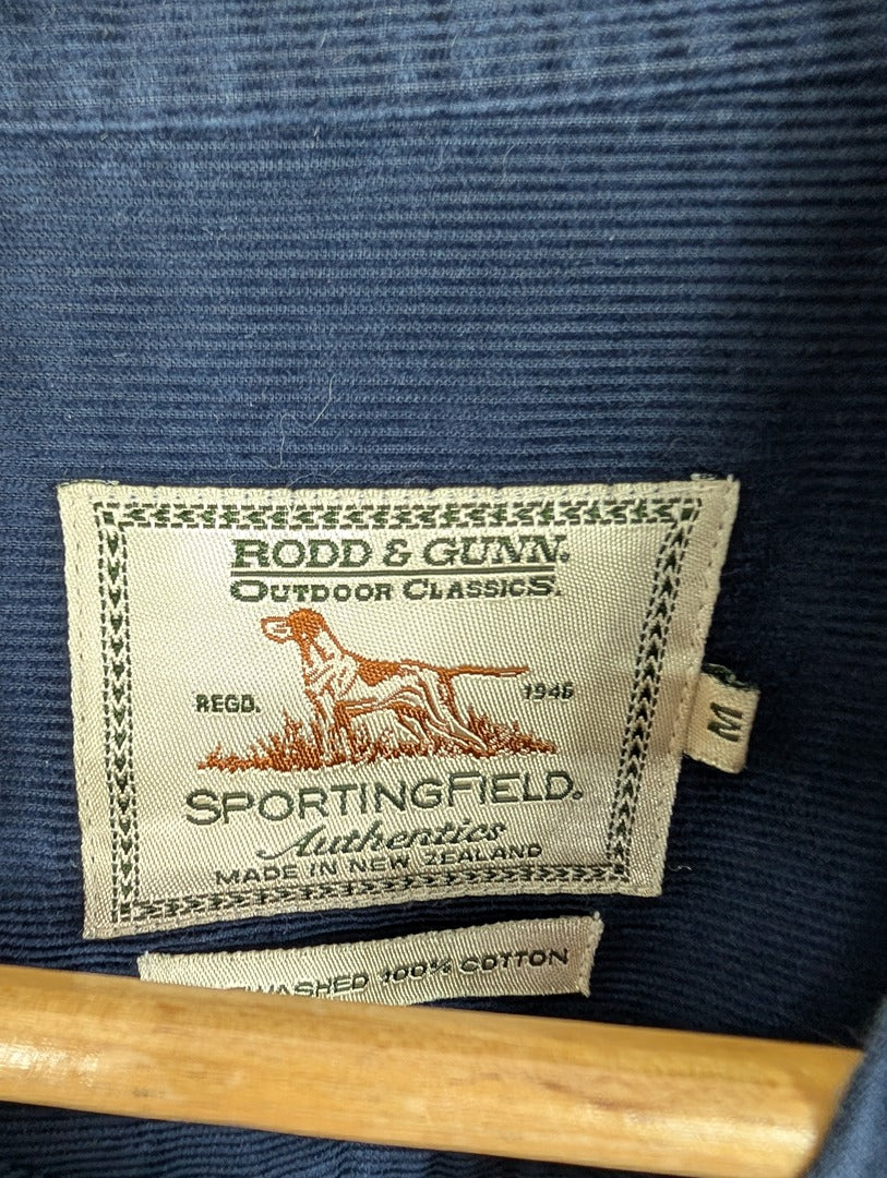 Chemise veste homme Rodd & Gunn bleu marine M