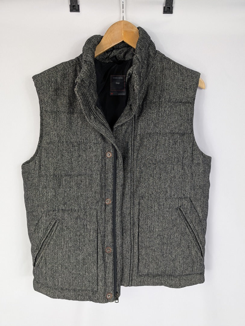 Doudoune sans manches Gap grise taille M