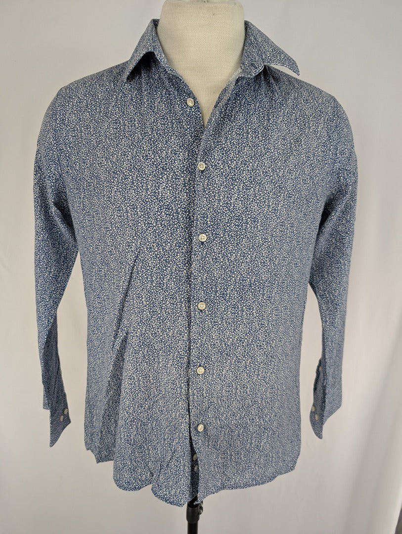 Chemise homme imprimée Spontini coton taille 39/40