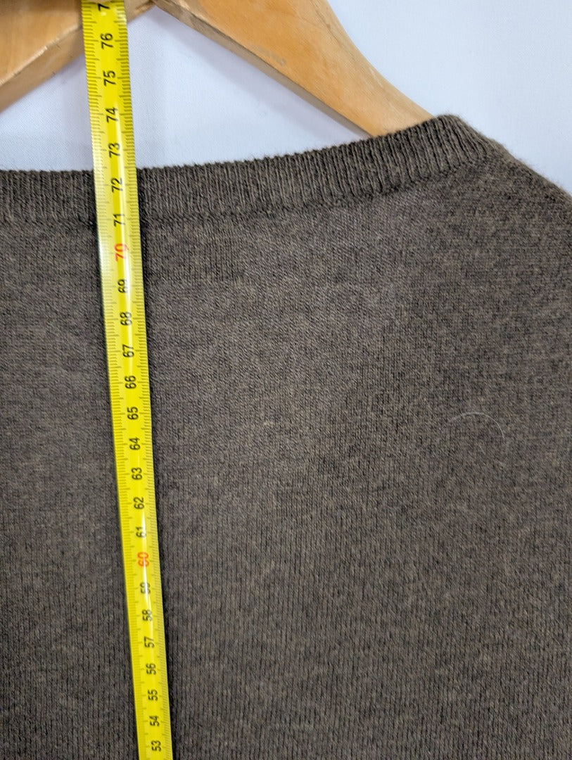 Sweat Col V Ralph Lauren - Xxl - Marron - État : Excellent