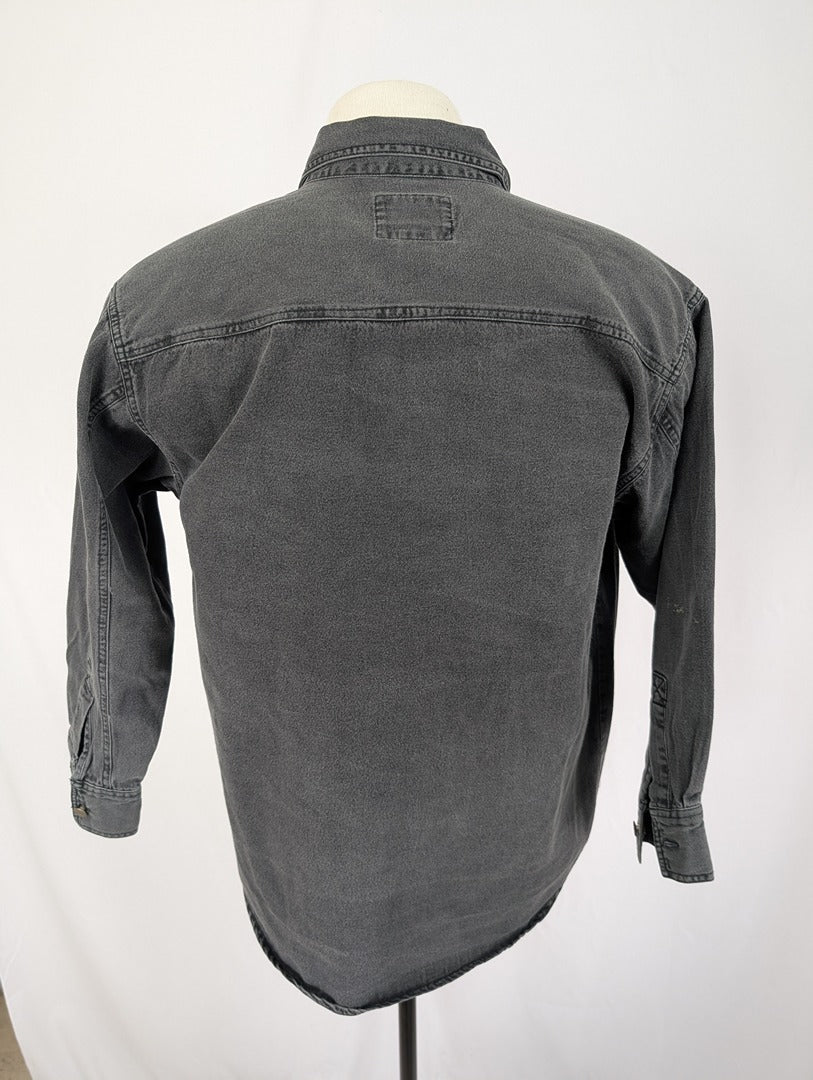 Chemise Levi's en denim gris taille L coton