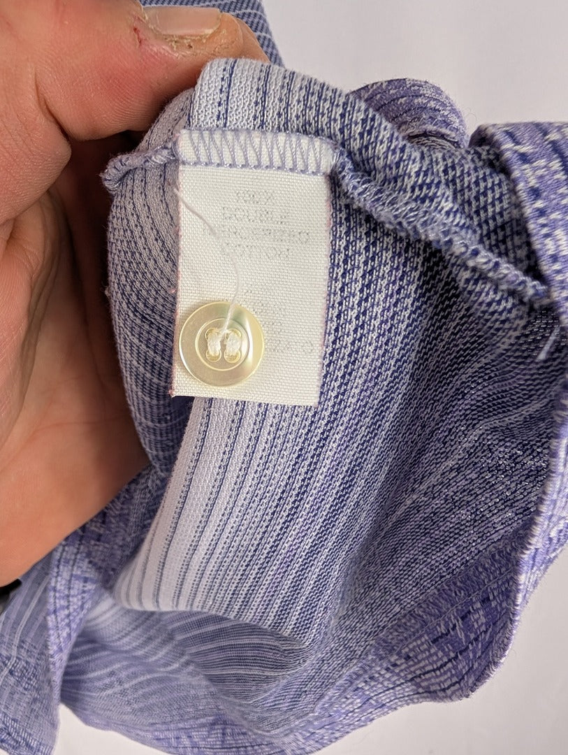 Polo homme J.h. Durif imprimé violet taille M