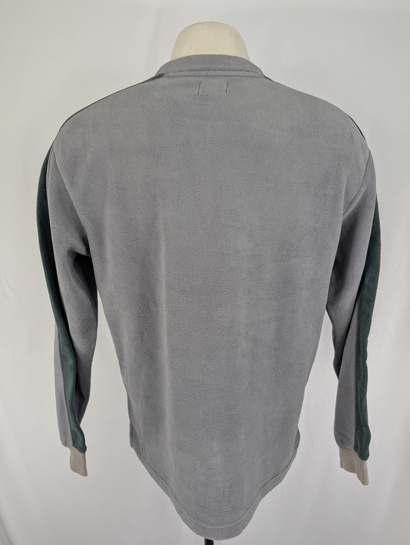 Pull Ras De Cou Schott Polaire Gris Homme L