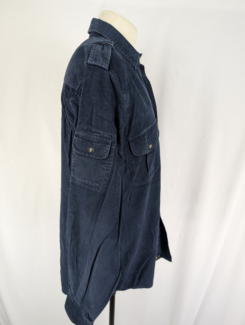 Chemise veste homme Rodd & Gunn bleu marine M