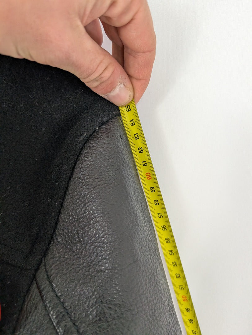 Veste Teddy Smith noire style varsity taille S