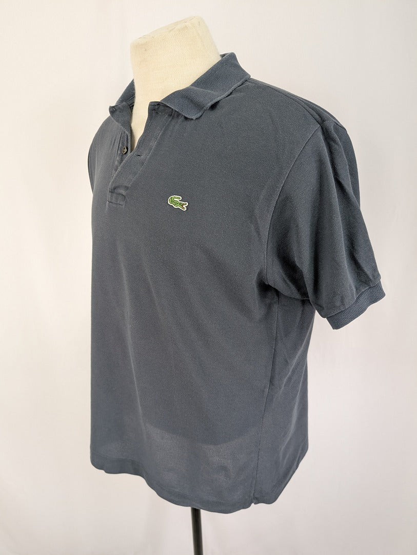 Polo Lacoste bleu marine 100% coton taille 5