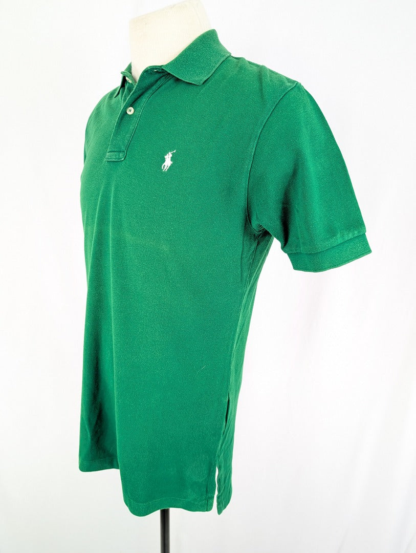 Polo vert Ralph Lauren homme taille S
