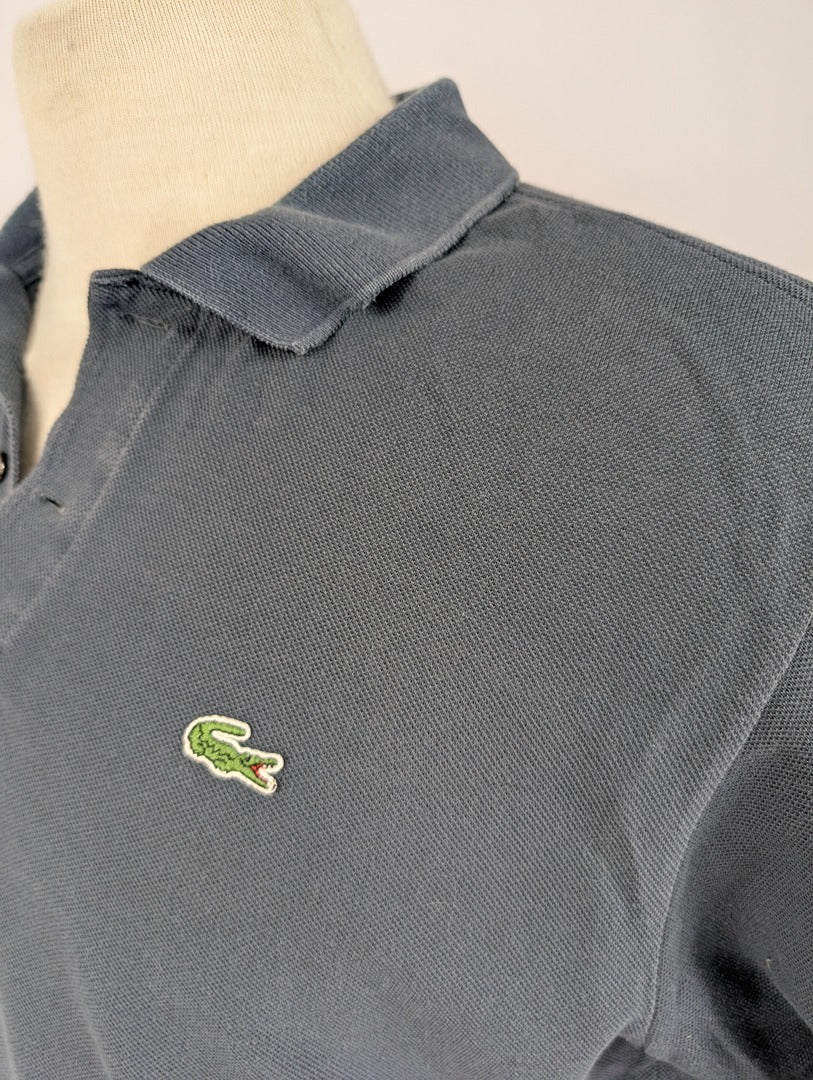 Polo Lacoste bleu marine 100% coton taille 5